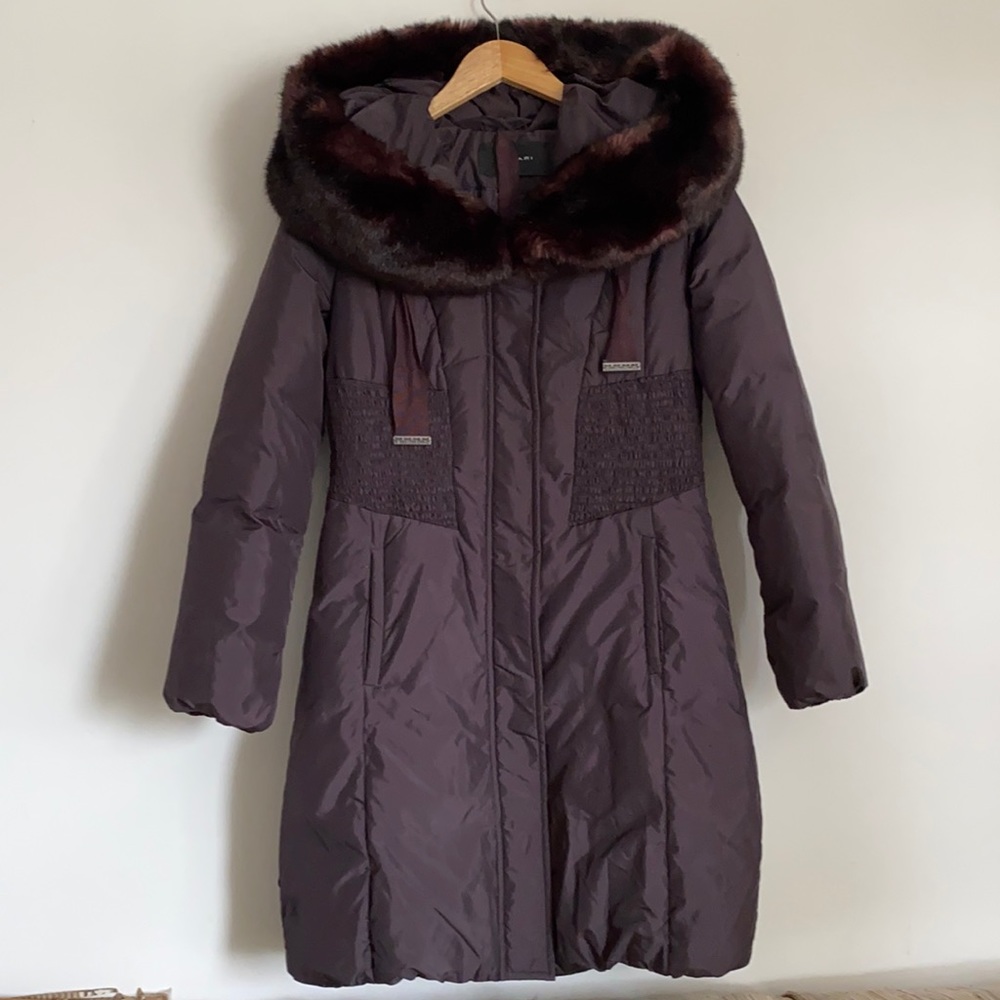 🌿 Tarahi Mauve Puffer Coat